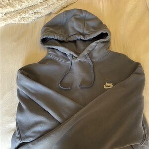 Nike Men's Blue Hoodie